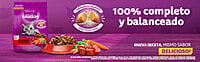 Whiskas - Whiskas Whiskas alimento para Gatos Adultos Sabor Carne Receta Orginal 9Kg Violeta