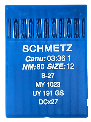 SCHMETZ NEEDLE SYSTEM B27 SCHMETZ NEEDLE SYSTEM B27