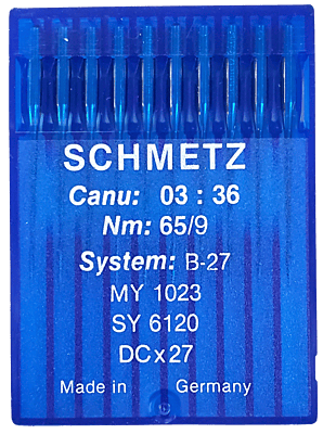 SCHMETZ NEEDLE SYSTEM B27 SCHMETZ NEEDLE SYSTEM B27