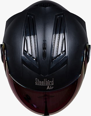 SBA-2 DASHING BLACK 600MM GOLDEN VISOR