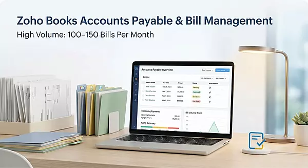 Zoho Books Accounts Payable & Bill Management
