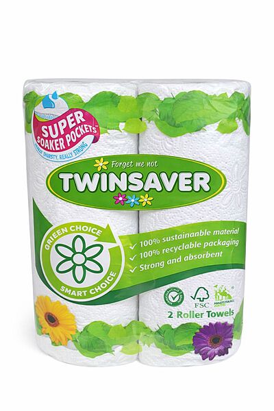 Kitchen Towel Standard 2 Ply 2's (Twinsaver)