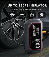 Emergency Jump Starter & Inflator
