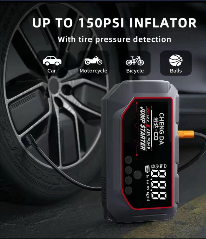 Emergency Jump Starter & Inflator