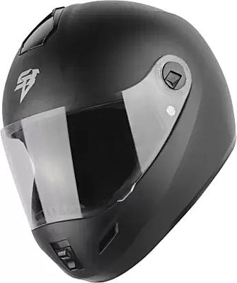 STEELBIRD SBH-2 ROX PLUS DASHING BLACK C/V (XL)