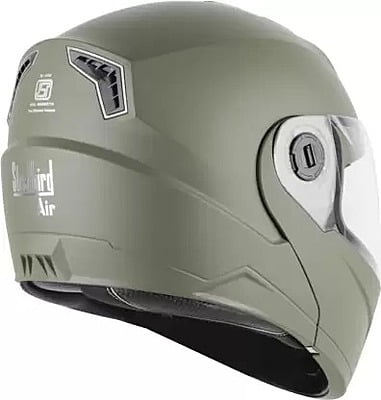 STEELBIRD SBA-7 DASHING BATTLE GREEN C/V (L)