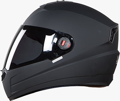 STEELBIRD SBA-1 GLOSSY BLACK C/V (L)
