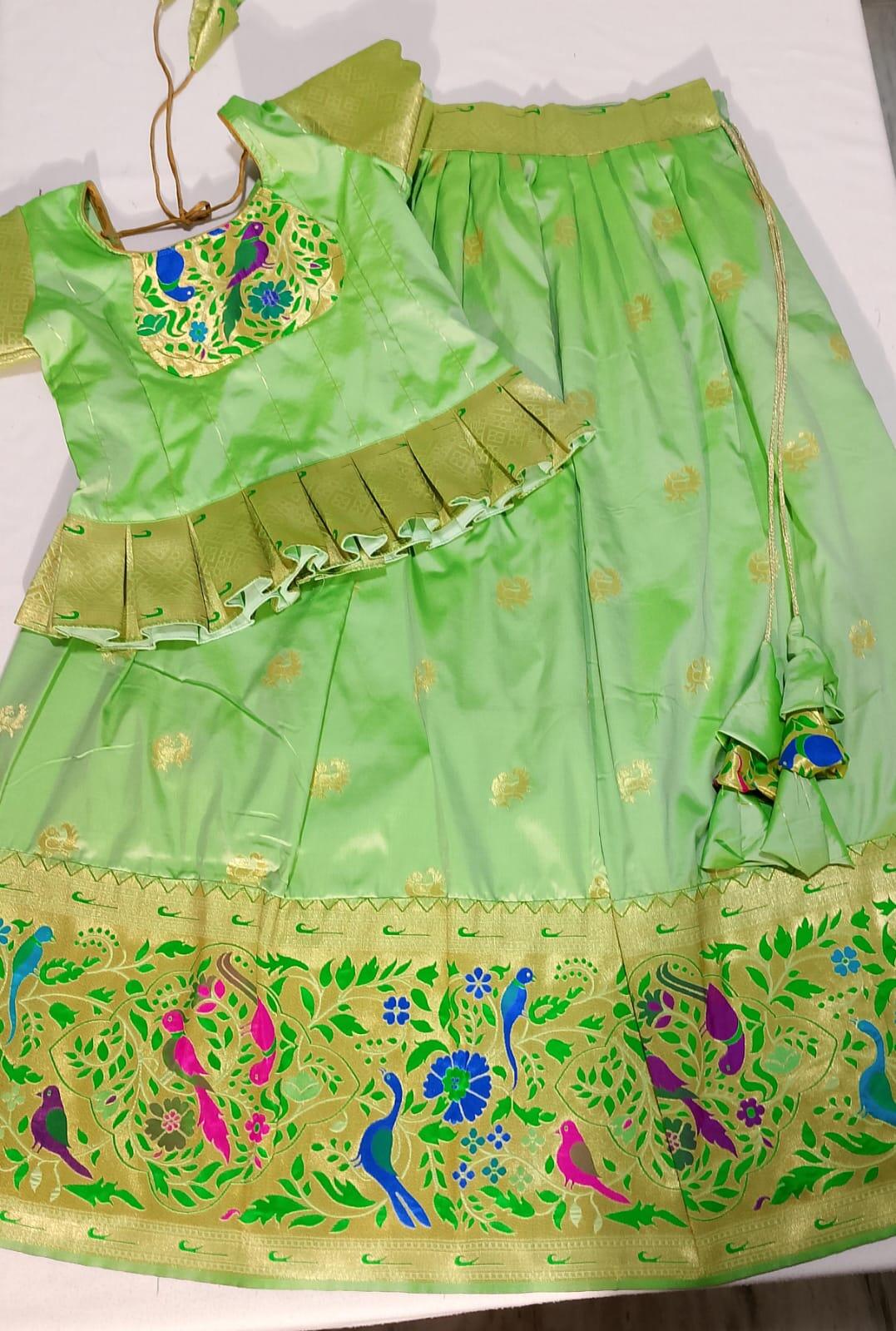 V16: Ready To Ship Beautiful Kids Lehenga Set