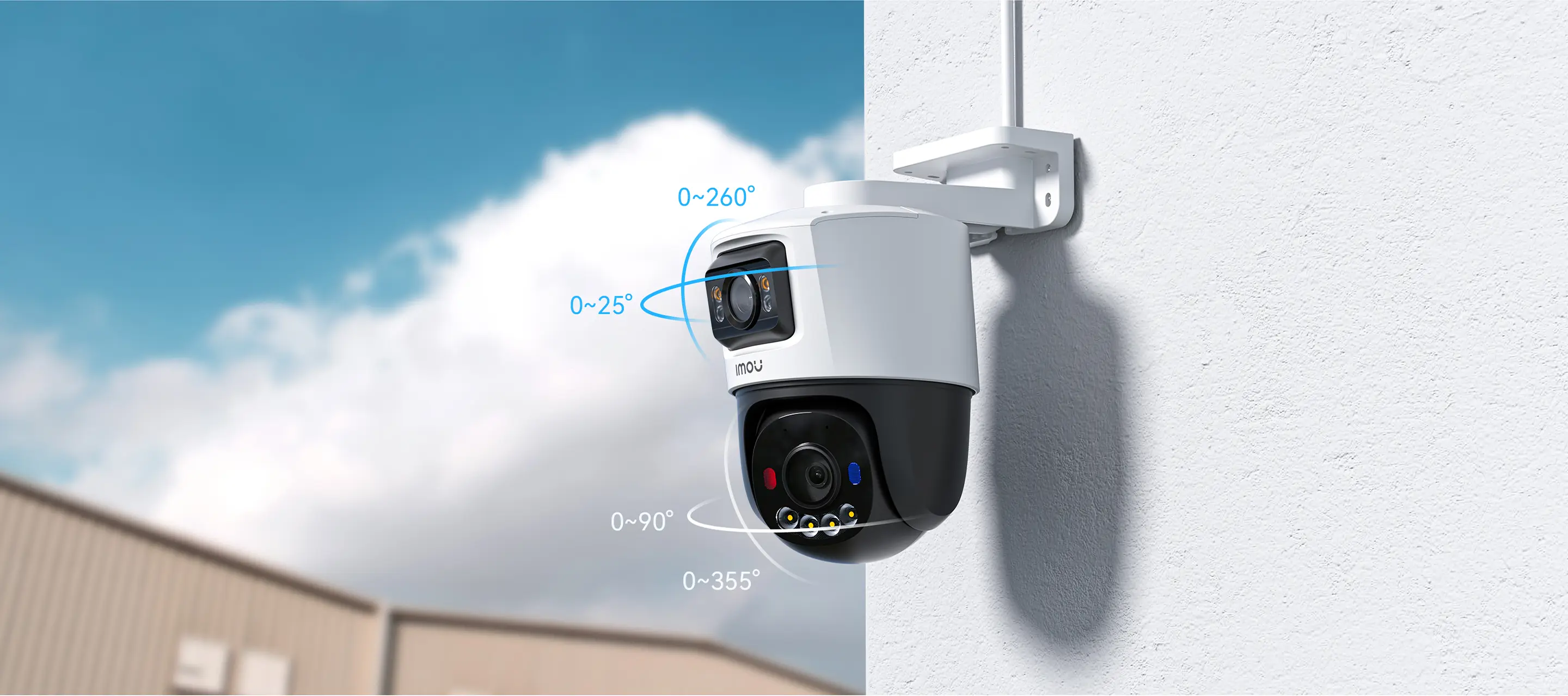 PS70F (Dual 10MP-PoE-PTZ) Camera