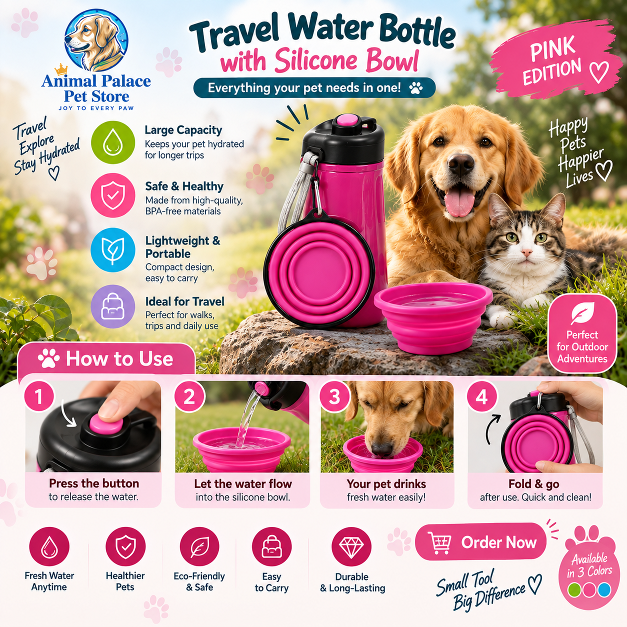 Automatic Dog Water Dispenser