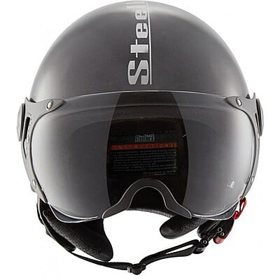 STEELBIRD SB-27 STYLE MAT BLACK C/V (L)