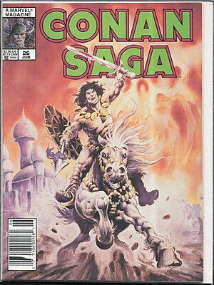 Conan Saga #26 (Marvel Comics June 1989)