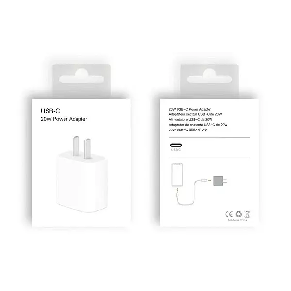 USB-C 20W Power Adapter – Fast Charging Wall Charger