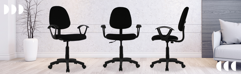 Silla de Oficina Secretarial Clásica