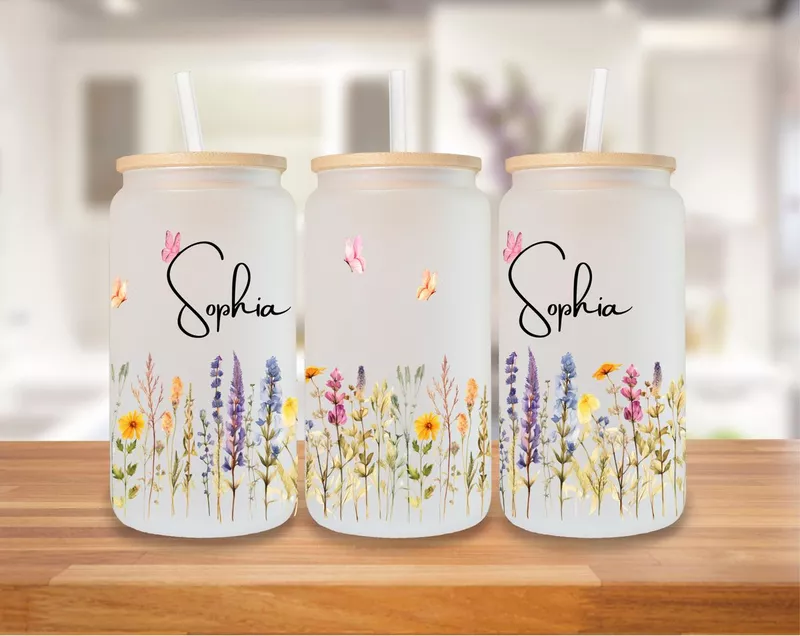 Glass Tumbler Frosted