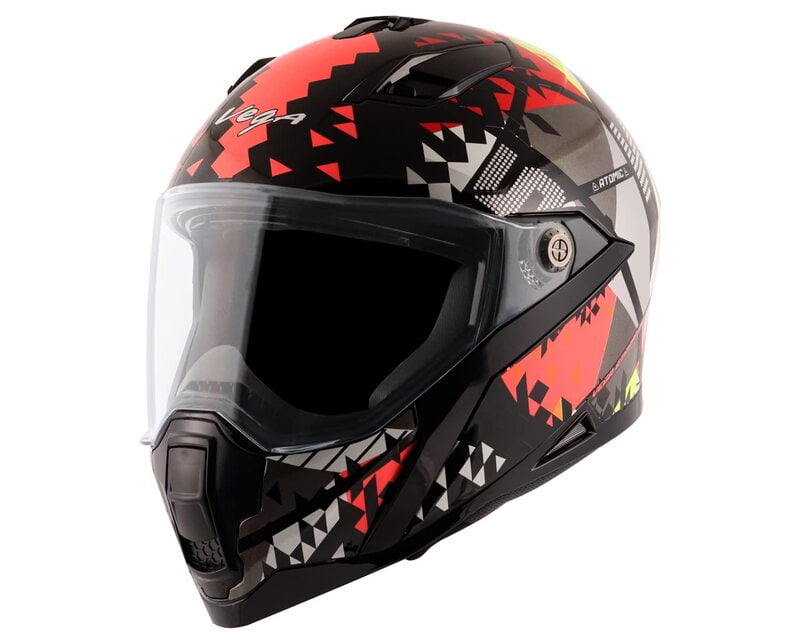 VEGA STORM ATOMIC DULL BLACK RED C/V (L)