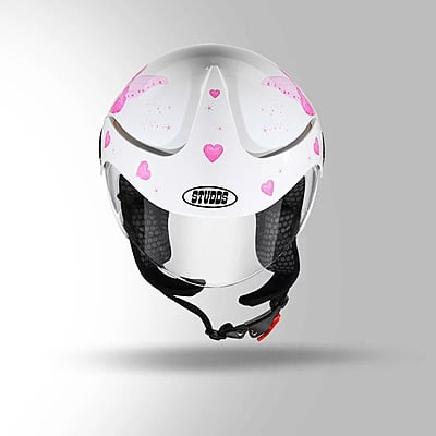 STUDDS MARSHALL KIDS D2 WHITE N8 (GIRLS) C/V 500 MM