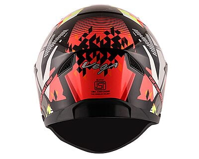 VEGA STORM ATOMIC DULL BLACK RED C/V (L)