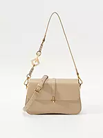 GENUINE LEATHE SMALL SQUARE BAG