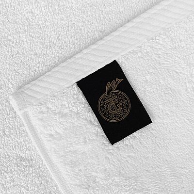 Baccarat White Washcloth