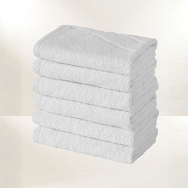Baccarat White Washcloth