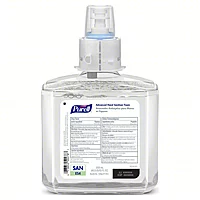 PURELL Hand Sanitizer: ES4 Series, Foam, Cartridge, 1,200 mL, Clean, 2 PK