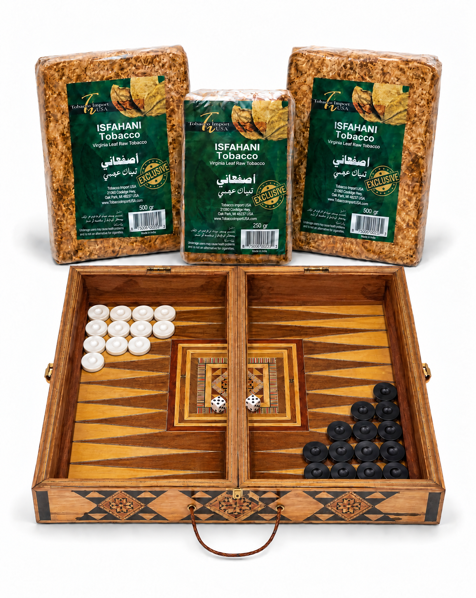 ISFAHANI x LARGE Backgammon Bundle