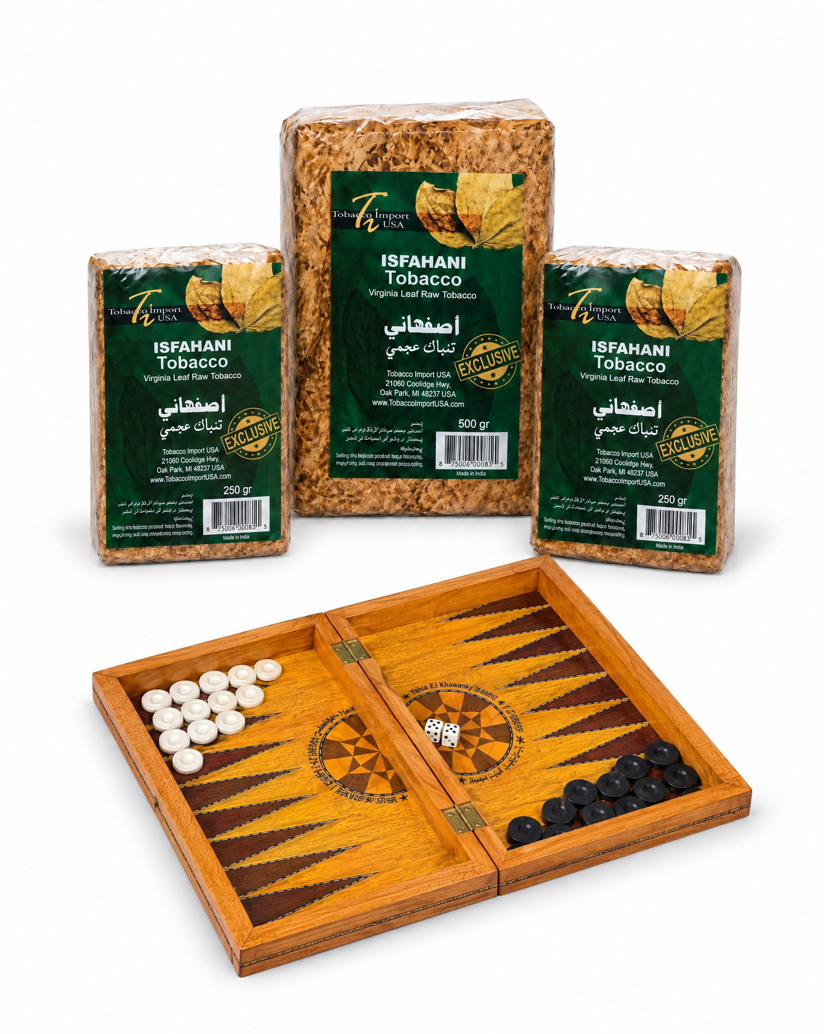 ISFAHANI X SMALL Backgammon Bundle