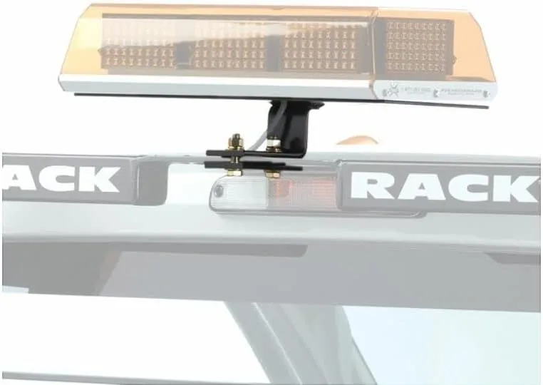 BACKRACK RealTruck Light Bracket 10.5" Base | Black, Driver Side | 91001 | Universal w Frame's