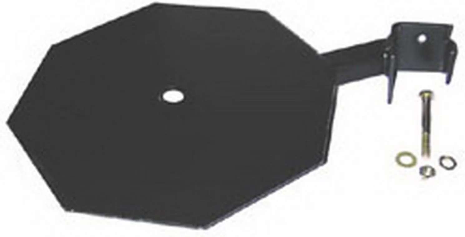 BACKRACK RealTruck Light Bracket 10.5" Base | Black, Driver Side | 91001 | Universal w Frame's
