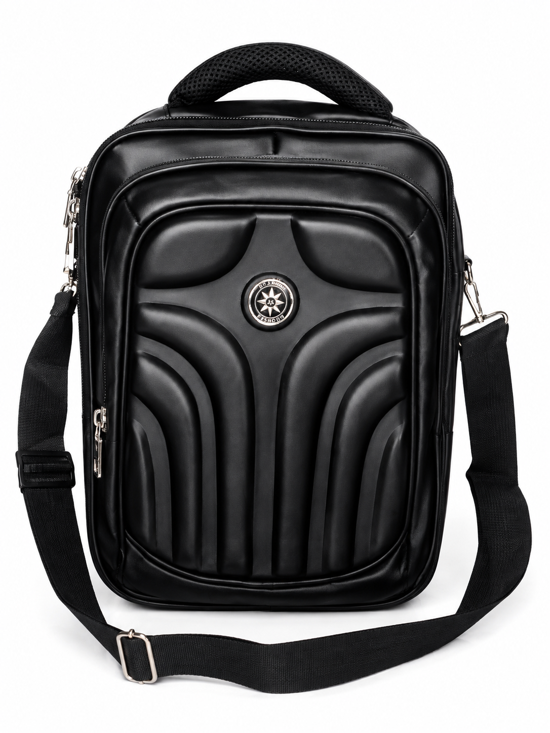 POILO LEATHER SCHOOL BAG Medium - suitable for college use and laptop carriage