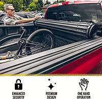 RealTruck BAK Revolver X4s Hard Rolling Truck Bed Tonneau Cover | 80214 | Fits 2009 - 2023 Dodge Ram 1500, 2010-21 2500/3500 8' Bed (96.3")
