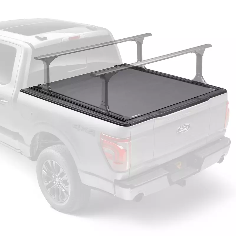RealTruck BAK Revolver X4ts Hard Rolling Truck Bed Tonneau Cover | 80410TRK | Fits 2007-2021 Toyota Tacoma (w Track System) Won't fit Trail Special Edition Storage Boxes 6' 7" Bed (80.4")