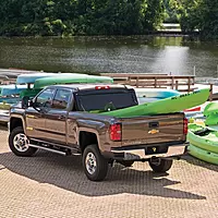 RealTruck BAK BAKFlip FiberMax Hard Folding Truck Bed Tonneau Cover | 1126701 | Fits 2020-2026 Jeep Gladiator 5' Bed (60.3") BAKFlip FiberMax | Hard Folding