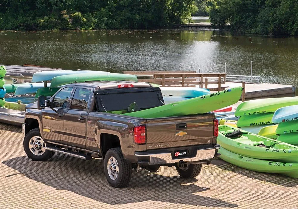 RealTruck BAKFlip FiberMax Hard Folding Tonneau Cover for 2023-2026 Chevy/GMC Colorado/Canyon (62")