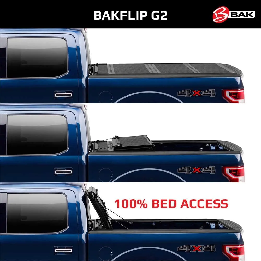 RealTruck BAK Hard Truck Bed Tonneau Cover — Fits 2020-2026 Chevy/GMC Silverado & Sierra 2500/3500HD
