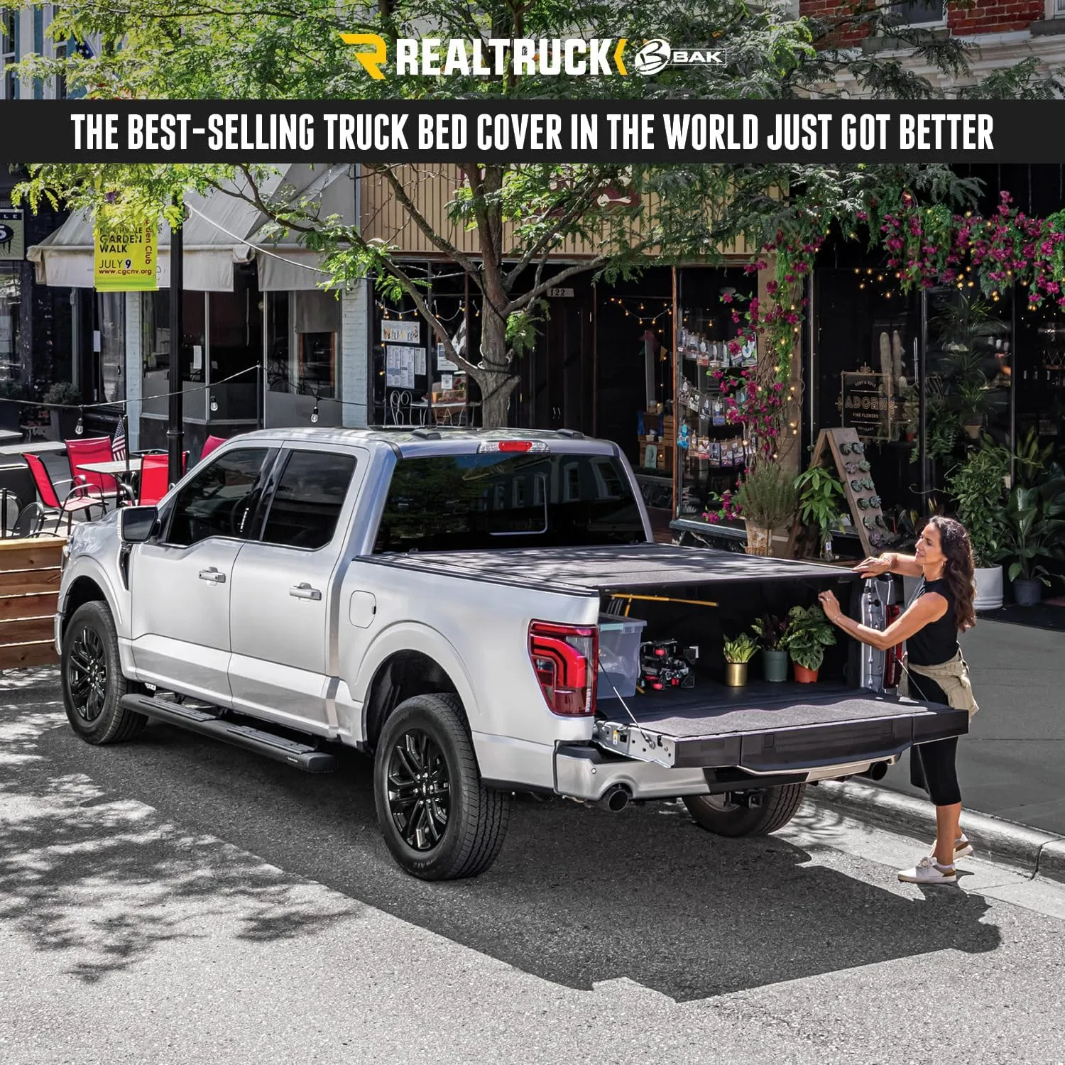 RealTruck BAK Hard Truck Bed Tonneau Covers for Chevy/GMC Colorado & Canyon 5'2" Bed