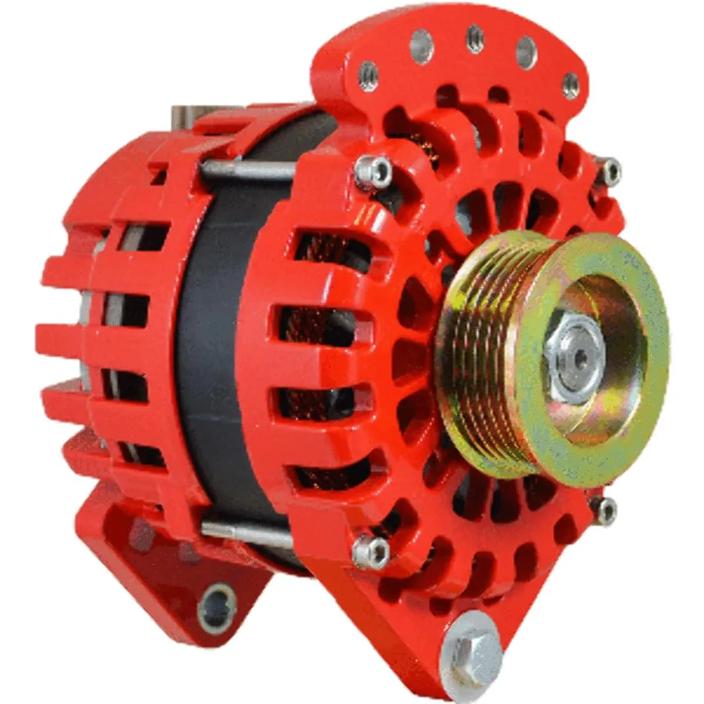 BALMAR Alternator 3.15" Dual Foot Saddle K6 Serpentine Pulley - 170A - 12V