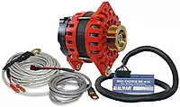 Balmar Alternator 250 AMP Kit 12V 3.15 inch Dual Foot Saddle K6 Pulley Regulator & Temp Sensor