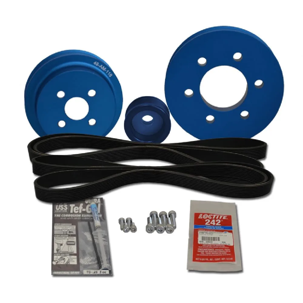 Balmar AltMount Pulley Kit for Yanmar 4LH-A