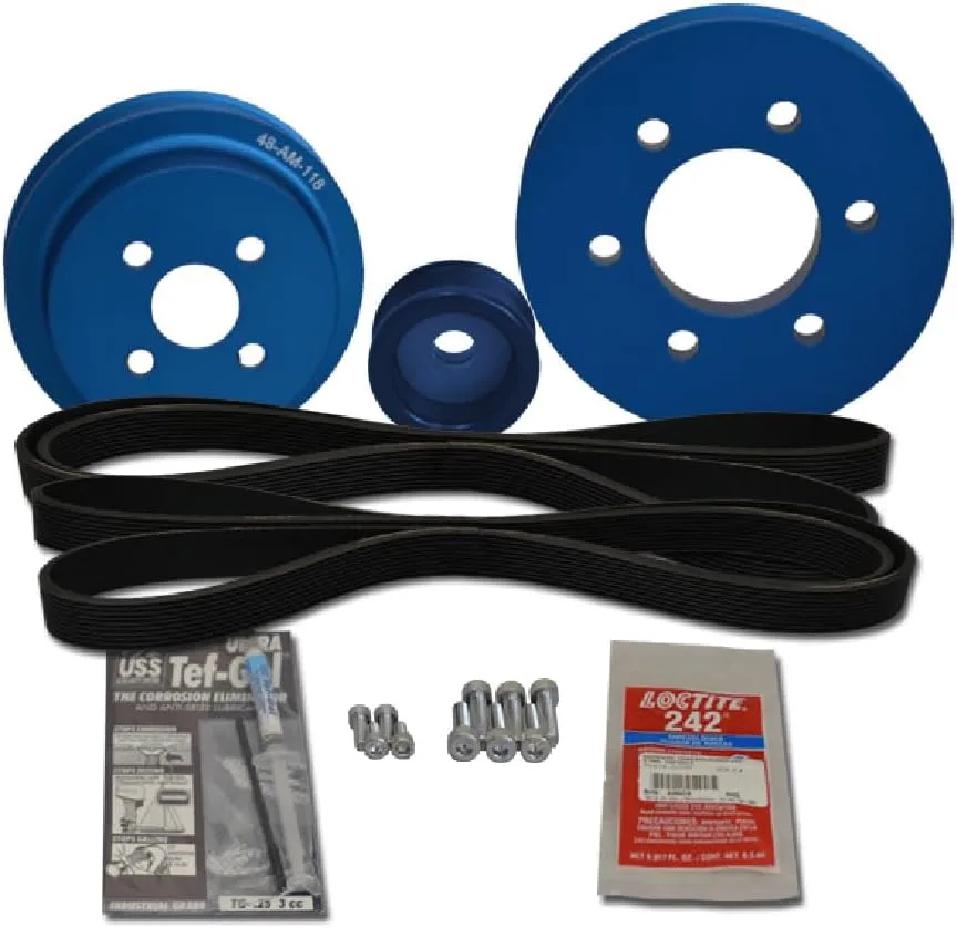 Balmar AltMount Pulley Kit for Yanmar 4LH-A