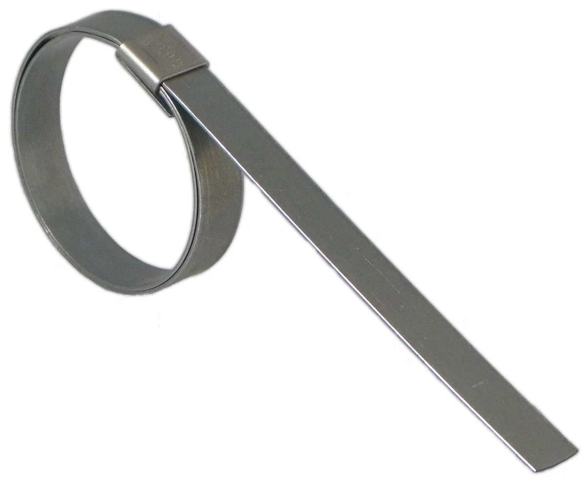 BAND-IT Galvanized Carbon Steel Center Punch Clamps
