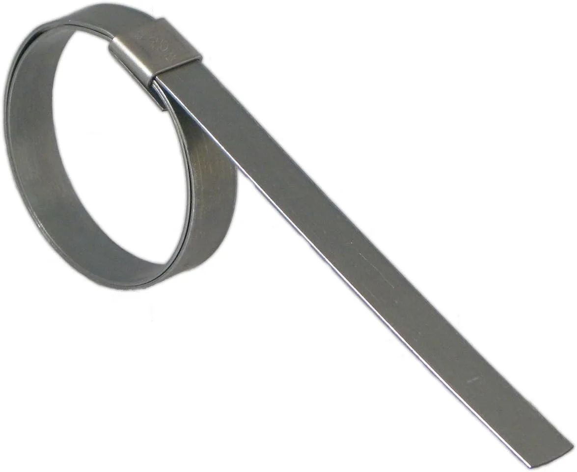 BAND-IT Galvanized Carbon Steel Center Punch Clamps