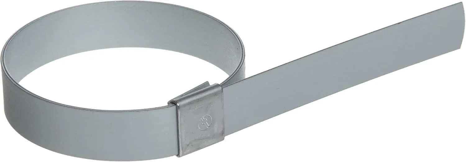 BAND-IT Galvanized Carbon Steel Center Punch Clamps