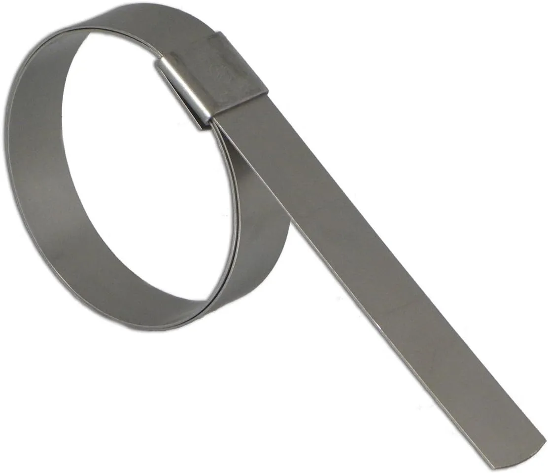 BAND-IT Galvanized Carbon Steel Center Punch Clamps