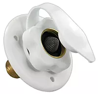B&B Molders 94214 City Water Fill with Brass Check Valve – Polar White