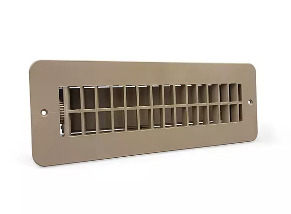 B&B Molders 94260 Floor Reg 2X10 with Damper