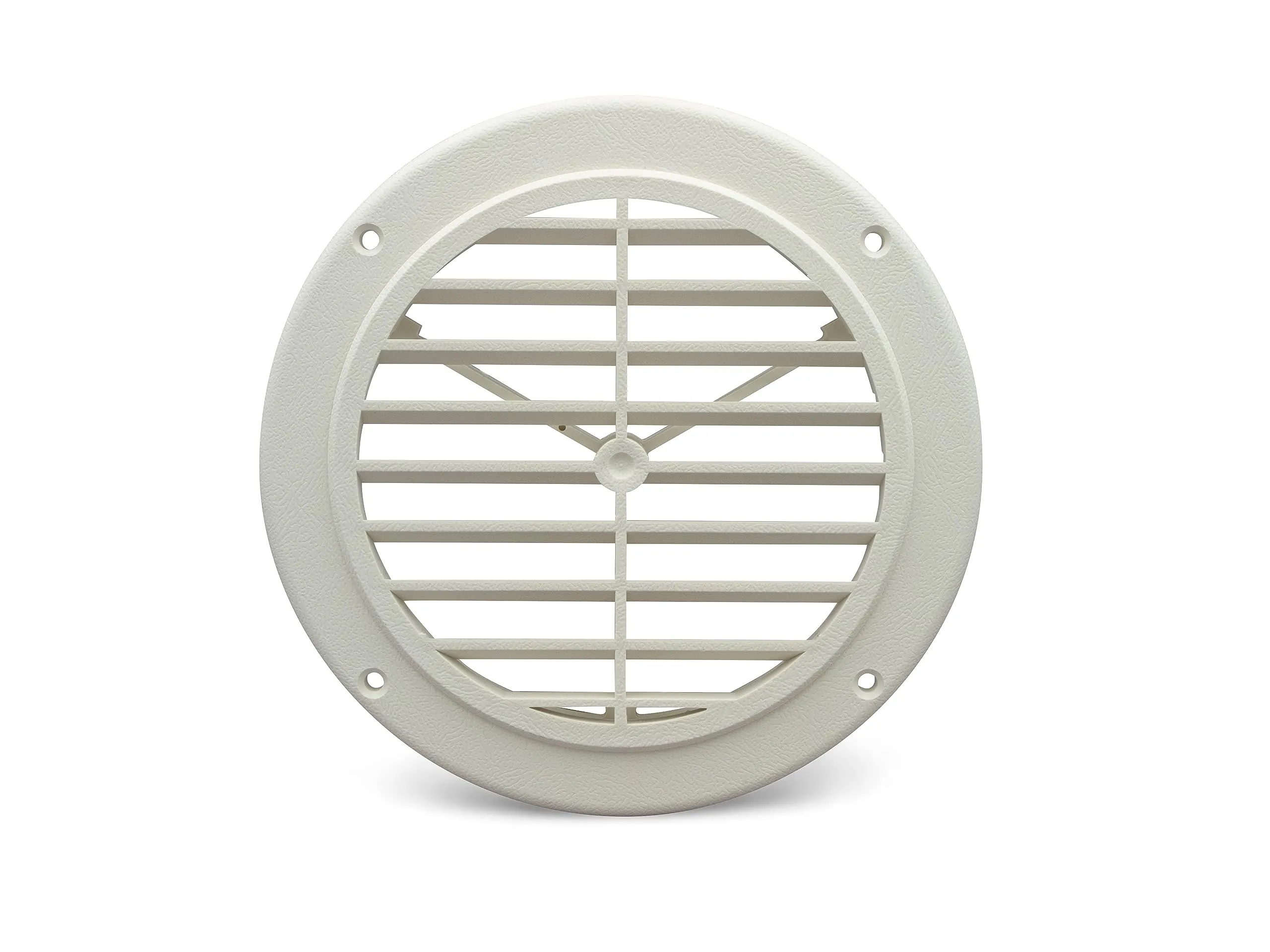 B&B Molders Ceiling Grill RV Air Vent – OEM Replacement, 360° Rotation, White