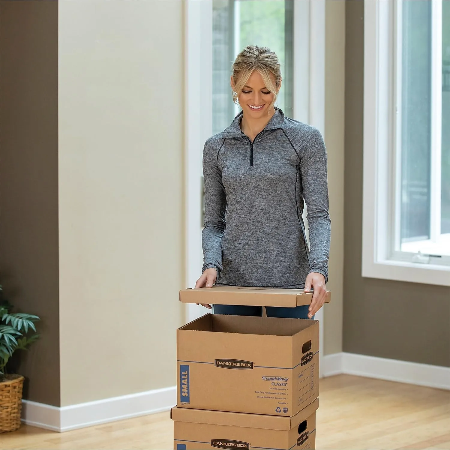 Bankers Box Medium-Duty 100% Recycled Stor/File Storage Boxes