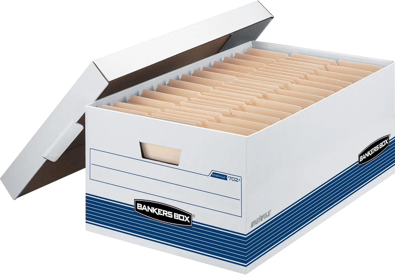 Bankers Box STOR/FILE Legal File Storage Boxes, 15 x 10 x 24 in, 4/Carton